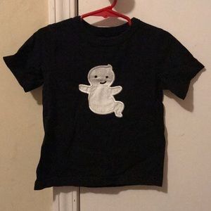 Boys black short sleeve shirt